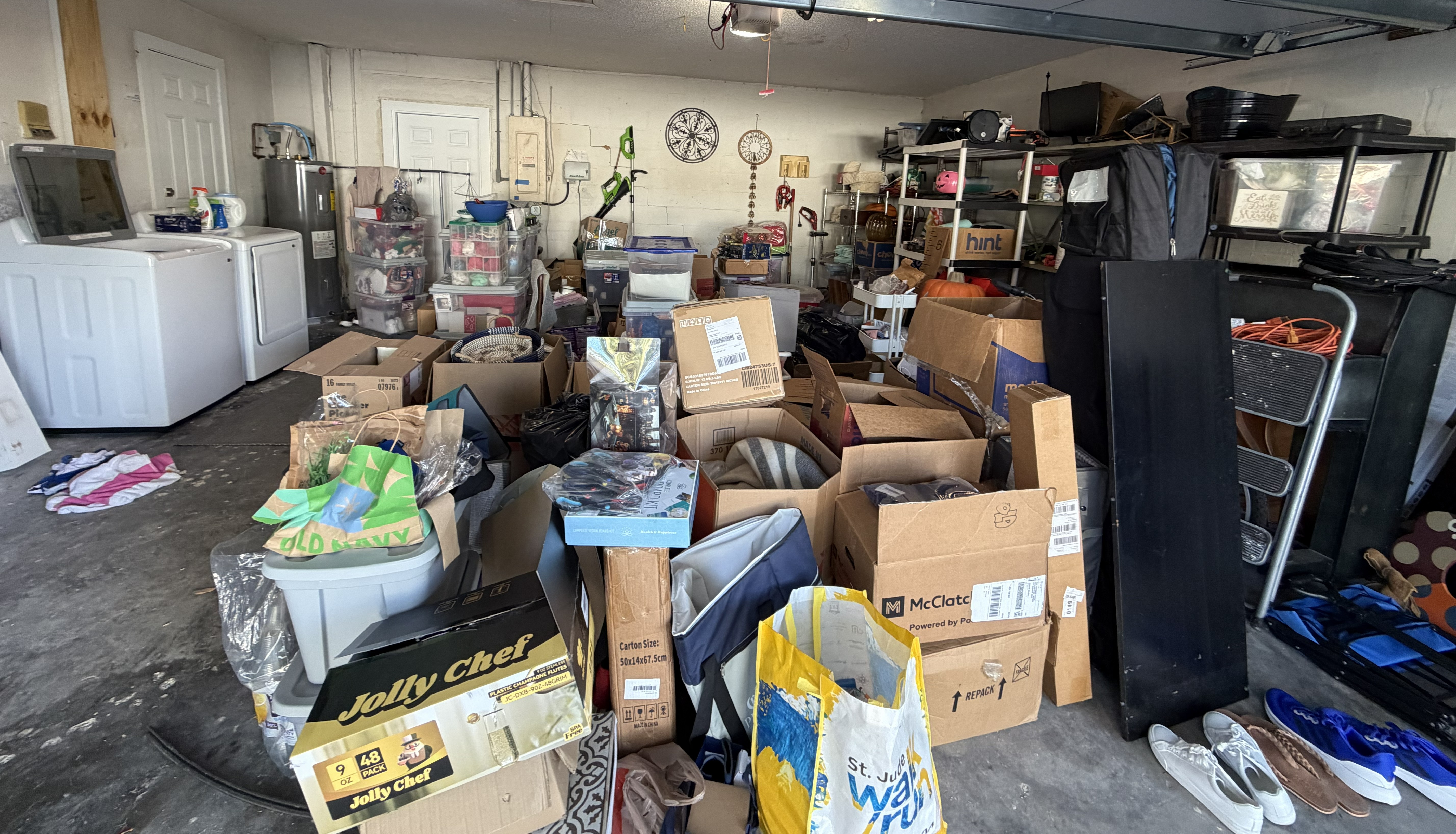 Garage before
